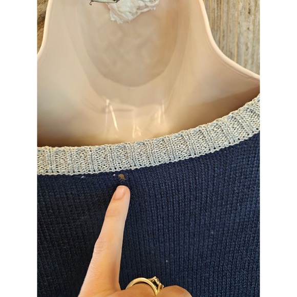 Women's light up ugly Christmas sweater penguin knit L/XL ^ - Picture 7 of 9